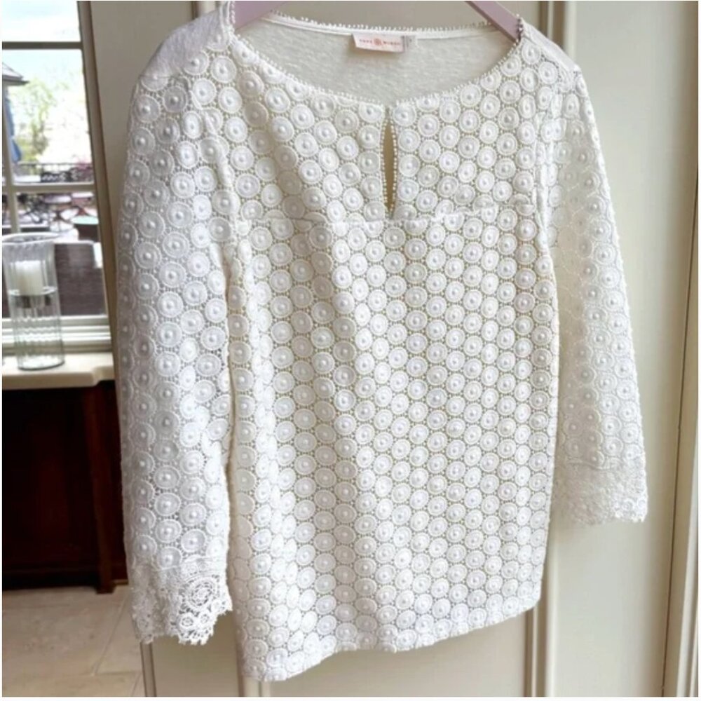 Tory Burch Medallian Pullover in Size Small